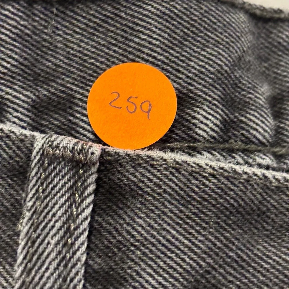 Levis 550 Relaxed Fit Tapered‎ Leg Jeans Mens 38x32 Black Faded Denim 38 x 32